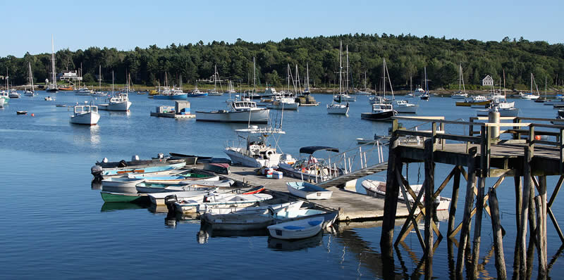 Maine Harbor View